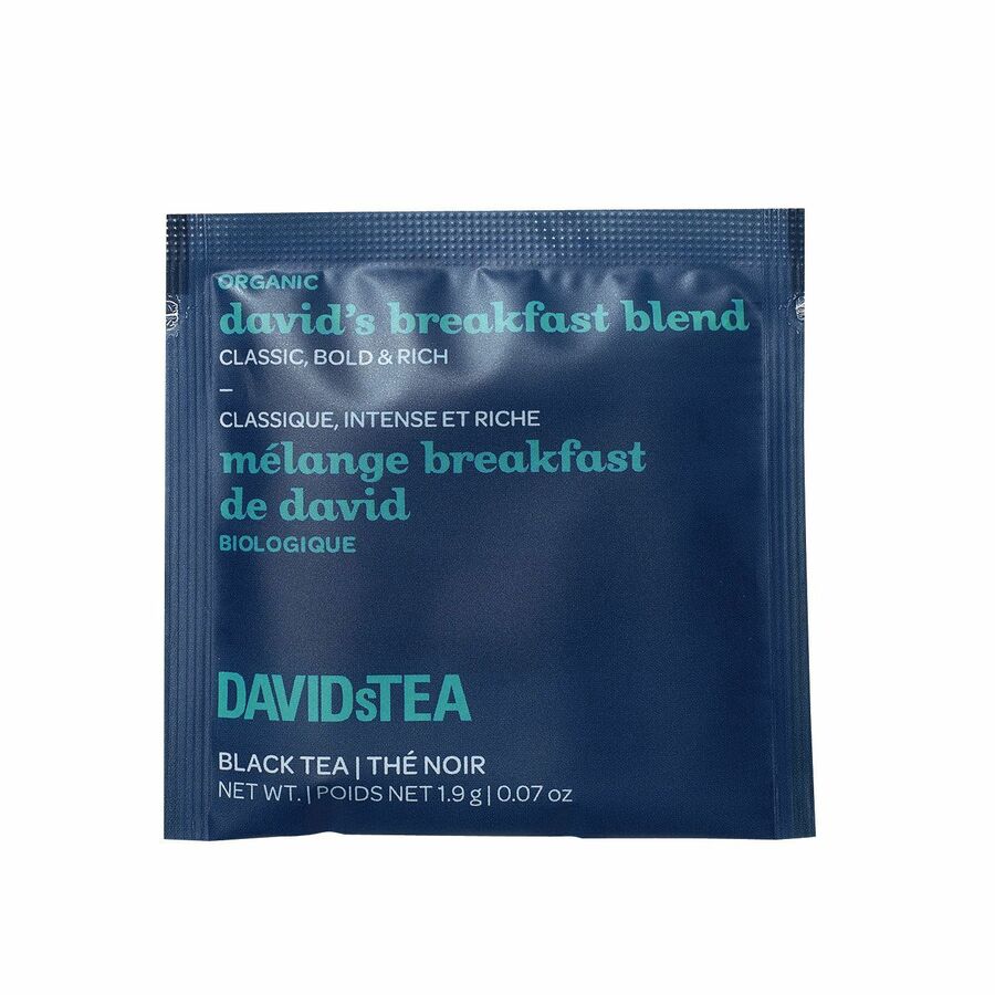 Sachets de th&eacute; m&eacute;lange breakfast de David David's Tea - DAVIDsTEA