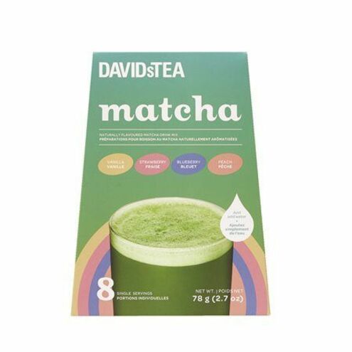 Portions individuelles de matcha fruit&eacute; David' Tea - DAVIDsTEA