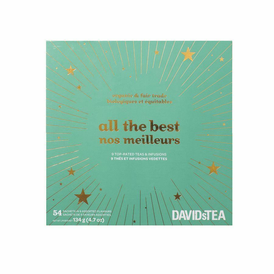 Coffret de sachets de th&eacute; nos meilleurs David's Tea - DAVIDsTEA