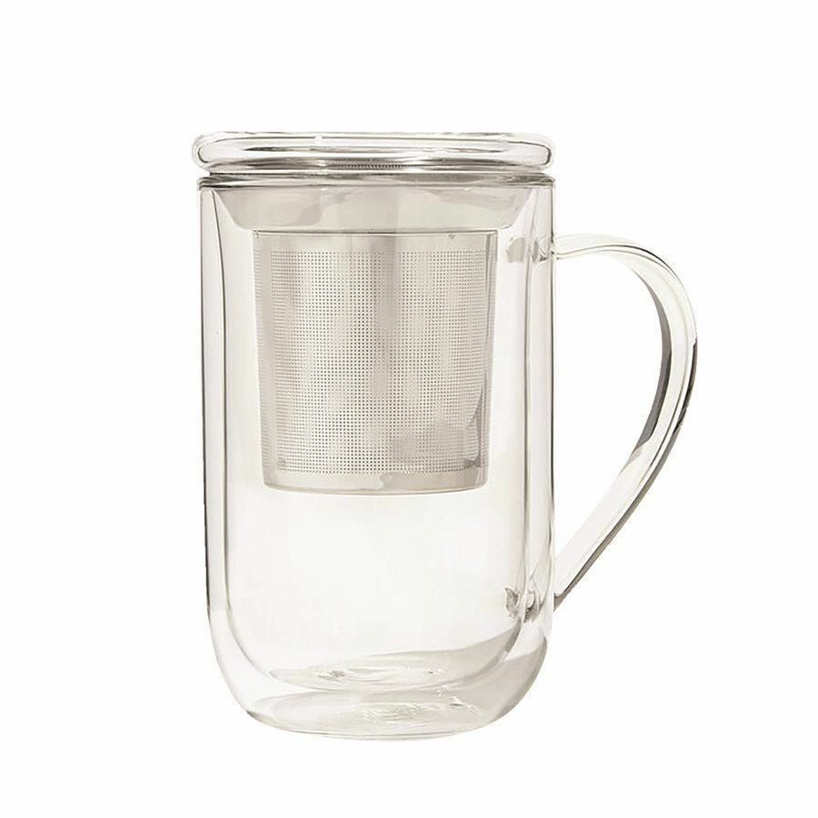 Tasse nordic en verre avec infuseur - DAVIDsTEA