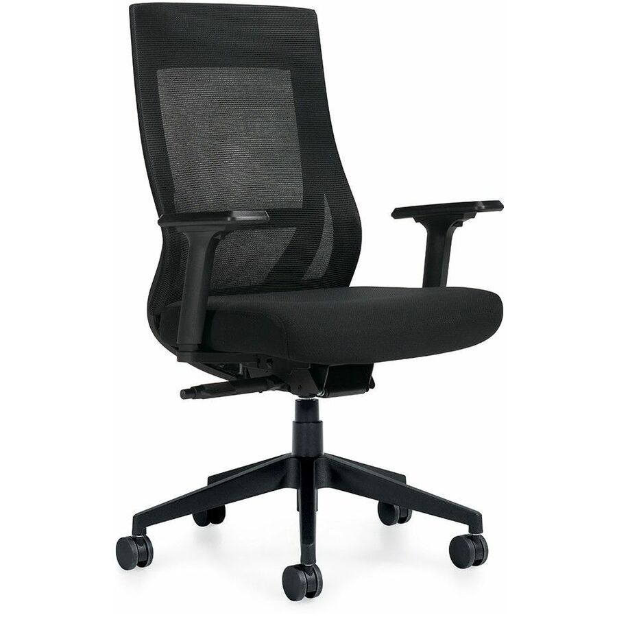 Offices To Go Zim | Black High Back Weight Sensing Synchro-Tilter