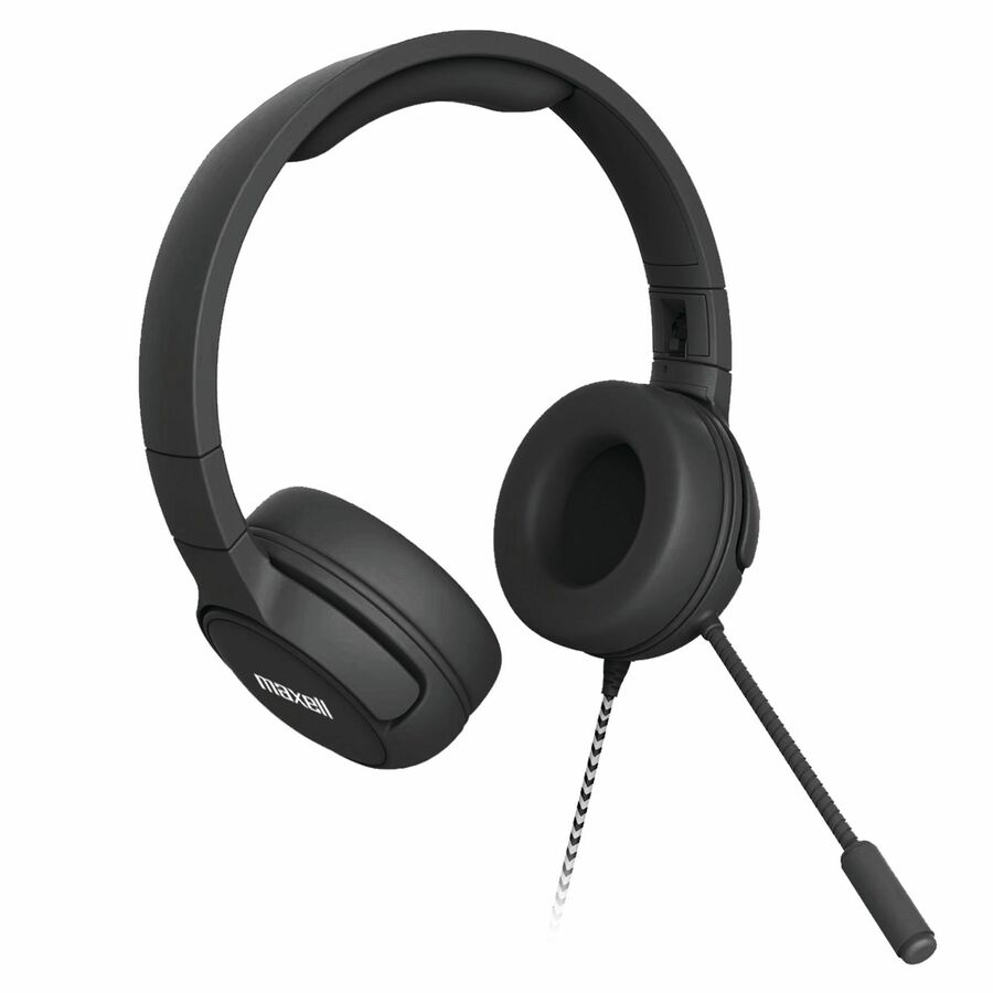 Maxell Kids Headset with Boom Mic Black