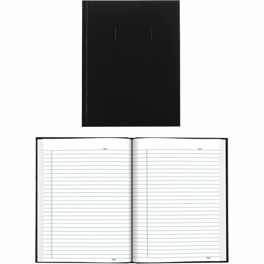Executive Ruled Paper Grand & Toy Executive Notebook, Black, 9 1/4