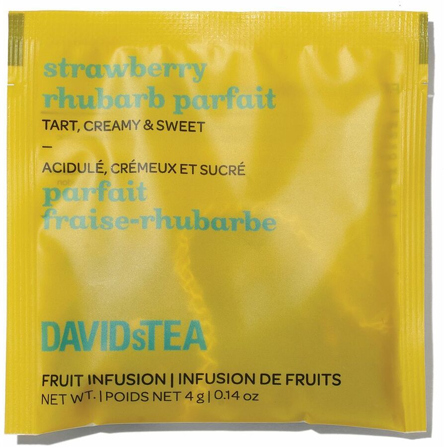 DAVIDsTEA Strawberry Rubharb Parfait Fruit Infusion Tea