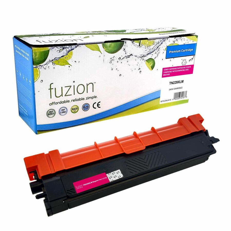 fuzion Laser Toner Cartridge - Alternative for Brother TN229XLM - Magenta - 1 Each