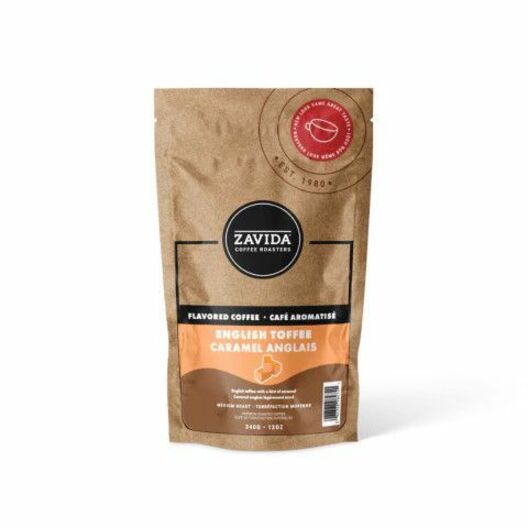 Zavida Whole Bean English Toffee Coffee