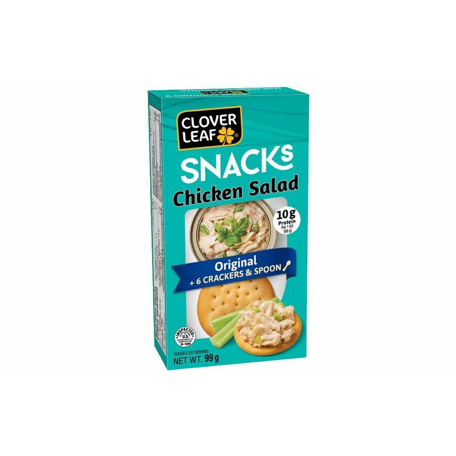 Clover Leaf Chicken Salad Snacks- Original