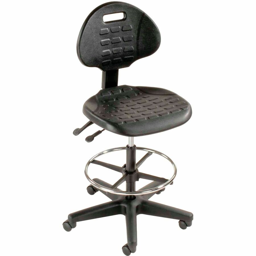 Tabouret ergonomique r&eacute;glable à 5 positions Interion - Global Industrial