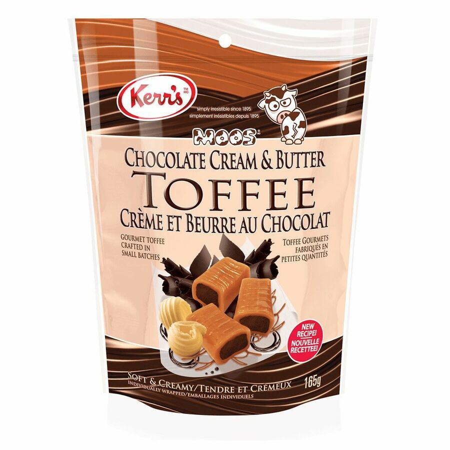 Toffee cr&egrave;me et beurre au chocolat Moos - Kerr's