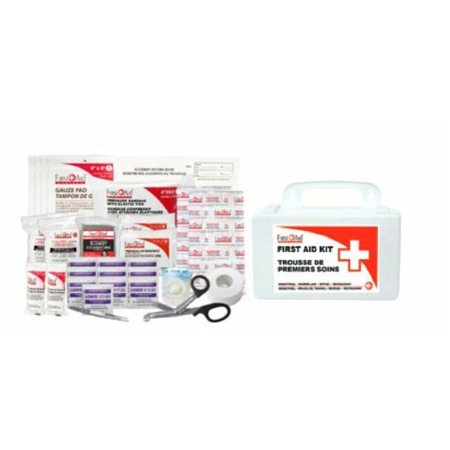 Federal First Aid Kit - Type A (2-5 Employees), Plastic Case