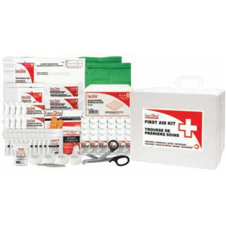 Federal First Aid Kit - Type C (6+ Employees), Plastic Case