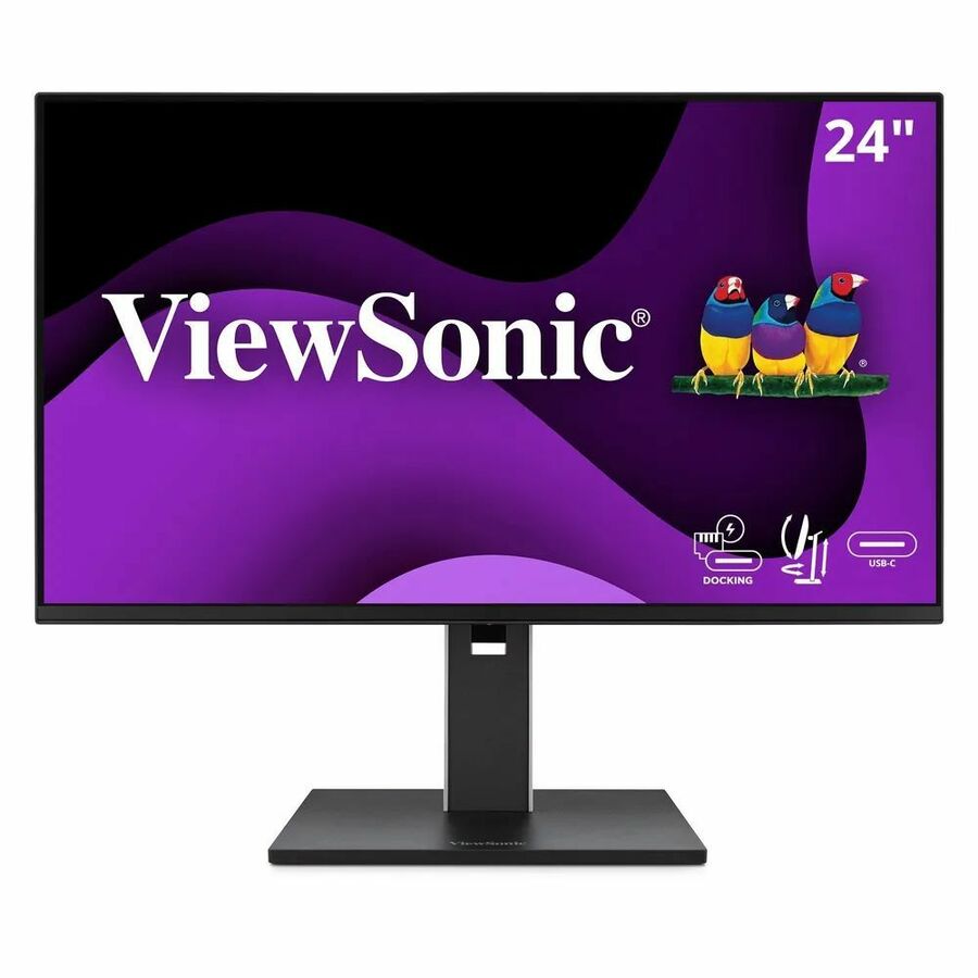 ViewSonic VG2458 24" Class Full HD LED Monitor - 16:9 - Black