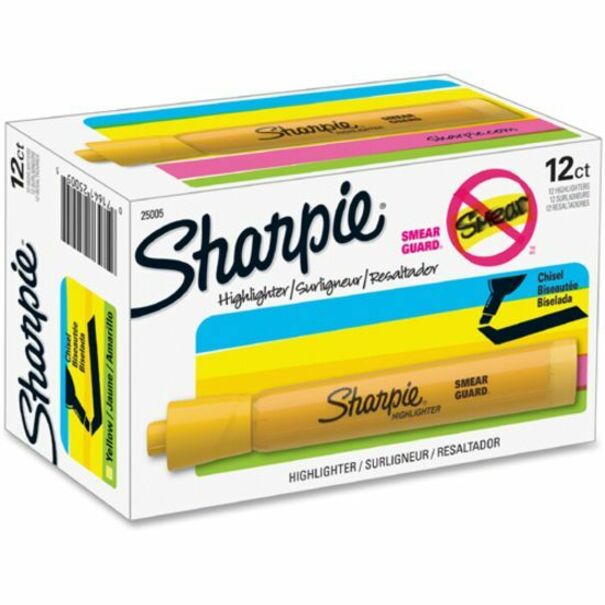 Sharpie SmearGuard Tank Style Highlighters