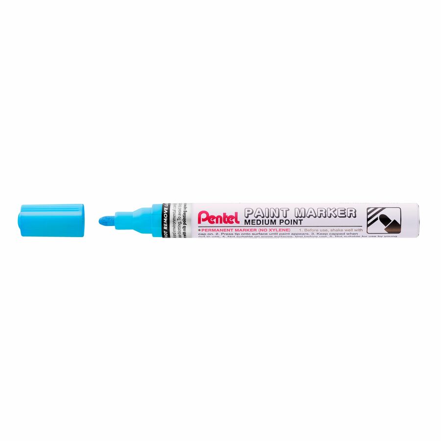 Pentel Paint Marker, Medium Point - Light Blue