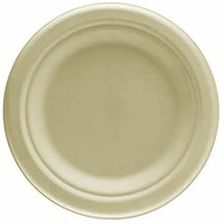 VICTORIA BAY Round Plates 8-3/4" Brown 125/pkg