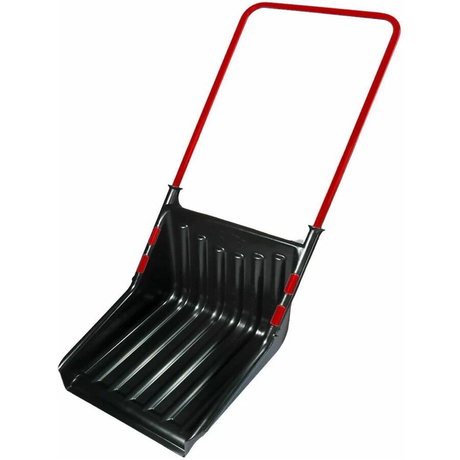 Storex Infinity 24-inch Snow Shovel, Black/Red