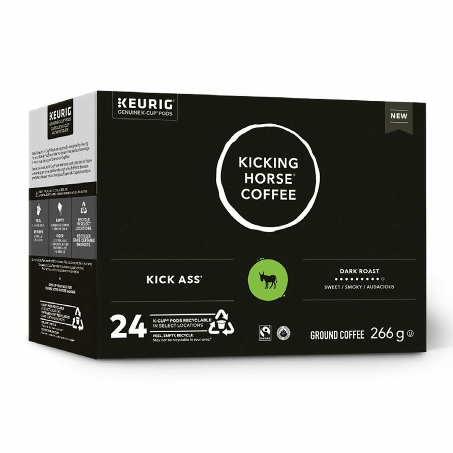 Kicking Horse K-Cup, Pod Coffee Kick Ass Dark Roast