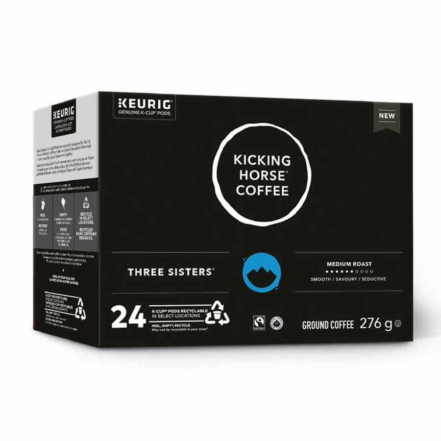 Kicking Horse K-Cup, Pod Coffee Three Sisters Medium Roast