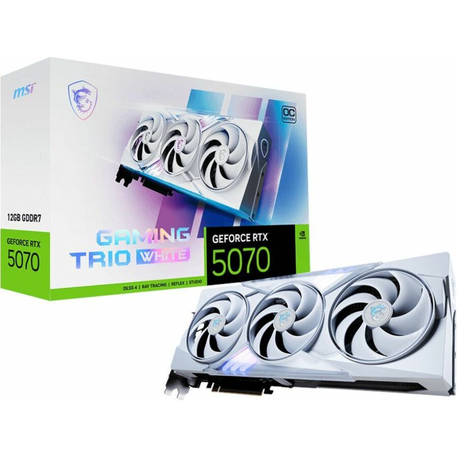 グラフィックボード・グラボ・ビデオカード MSI GEFORCE RTX 5070 12G GAMING TRIO OC MSI GeForce RTX™ 5070 12G GAMING TRIO OC