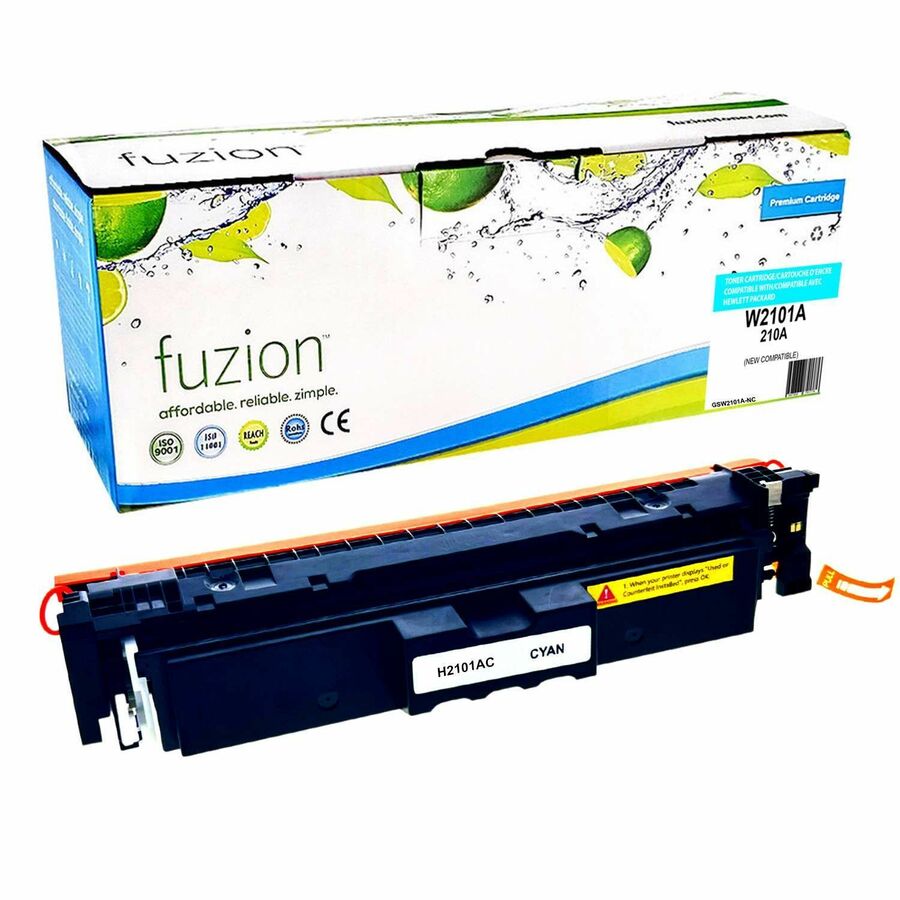 fuzion HP W2101A (210A) Compatible Toner - Cyan