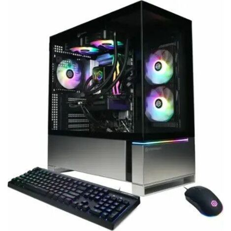 CyberPowerPC - Ordinateur de bureau pour jeux Gamer Supreme SLC11060CPG - Intel Core Ultra 7 265KF - 32 Go - 2 To SSD