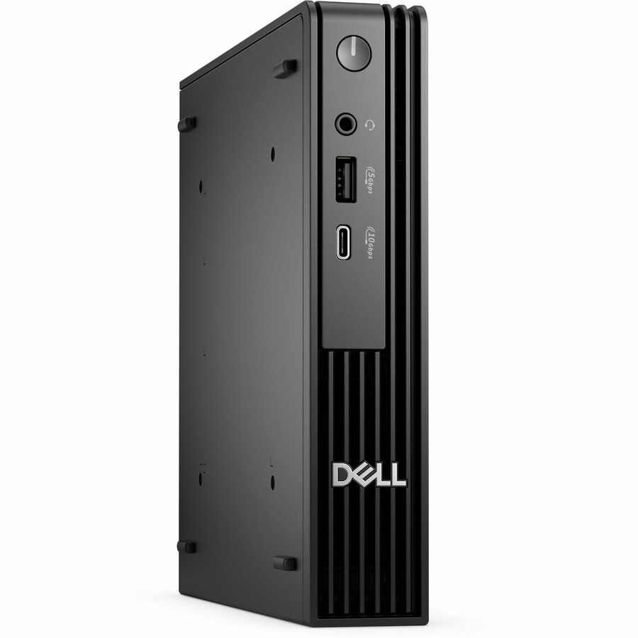 Dell - Ordinateur de bureau Pro Micro QCM1250 - Intel Core Ultra 5 - 16 Go - 512 Go SSD - Micro PC - Noir