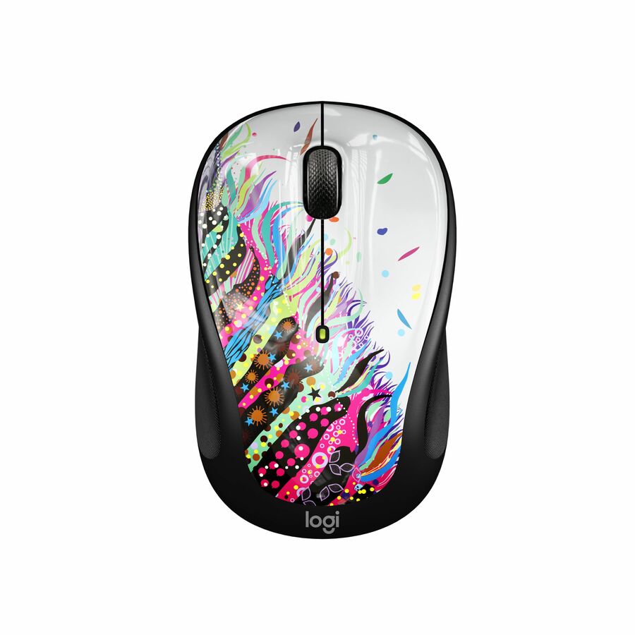LOGITECH M325S Ambidextrous Mice - Celebration Black (910-007525)