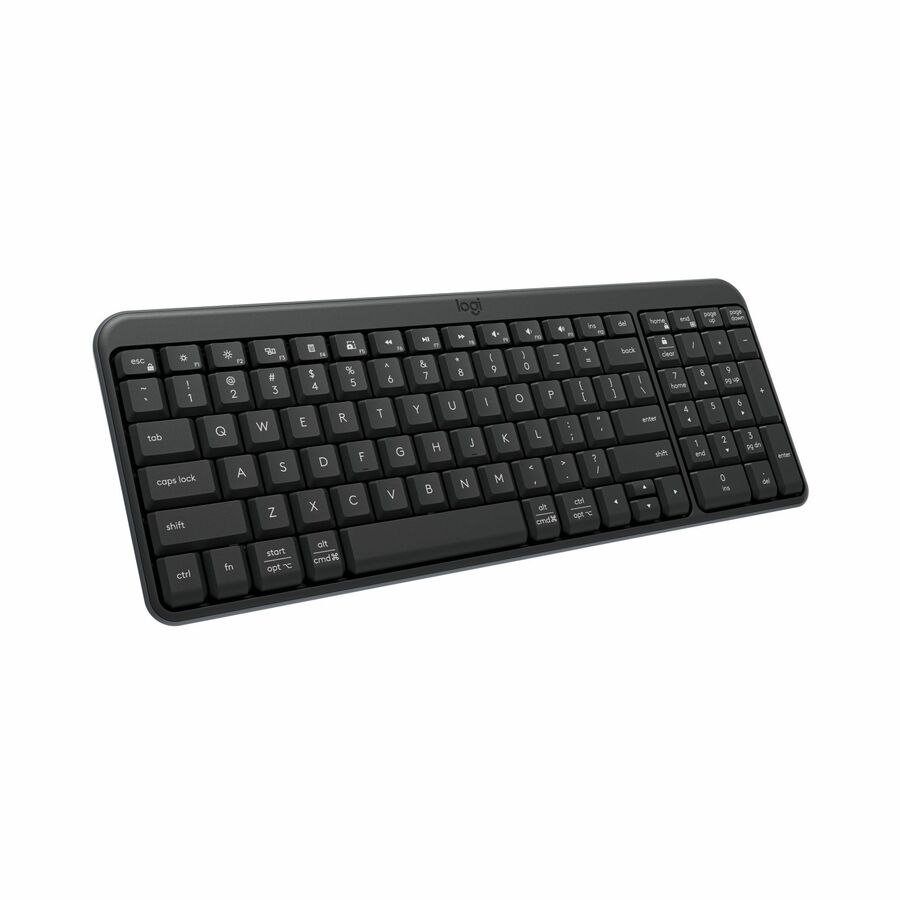 Clavier Logitech K250 - Connectivité sans fil - Bluetooth - Portée de 10 m - Touches de raccourci marche/arrêt - Compatible ...