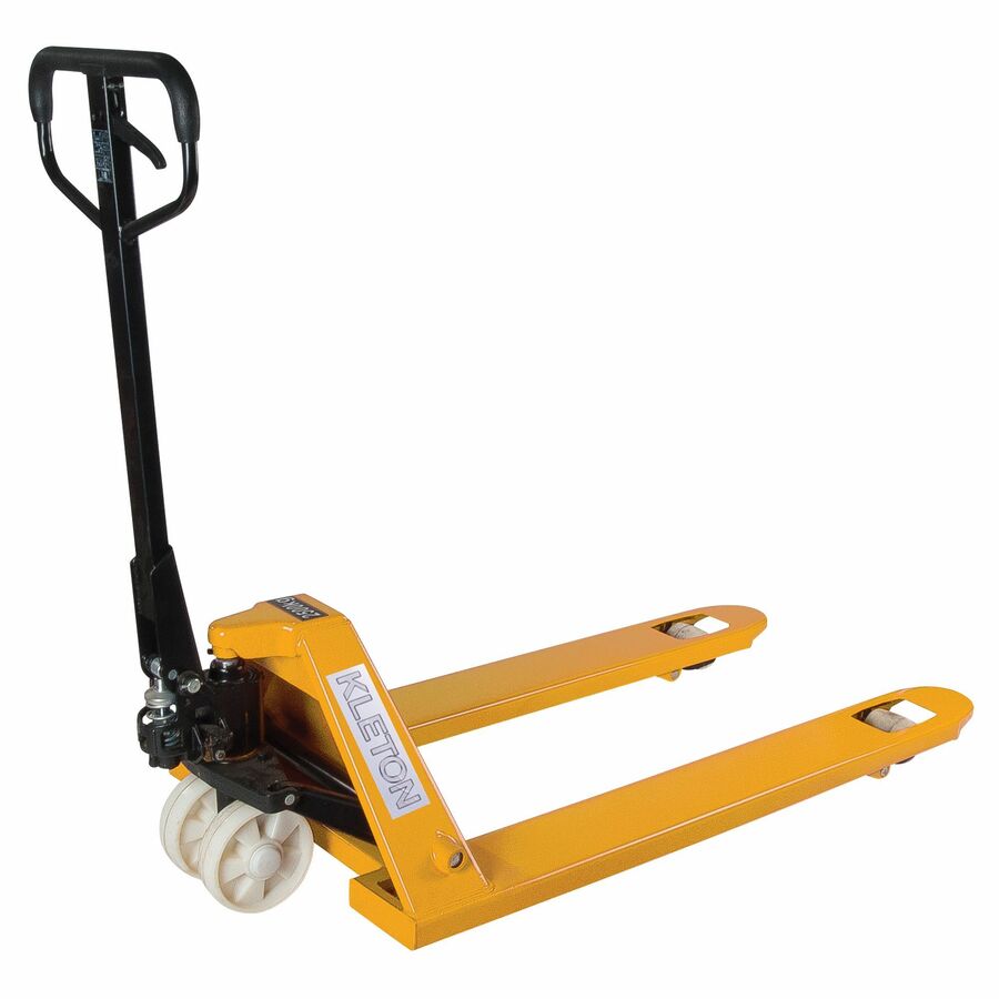 KLETON - Transpalette manuel, Acier, 48" lo x 27" la, Capacit&eacute; 5500 lb