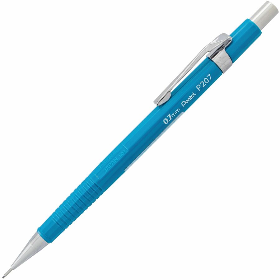 Pentel P200 Mechanical Pencil (0.7mm) Blue Barrel