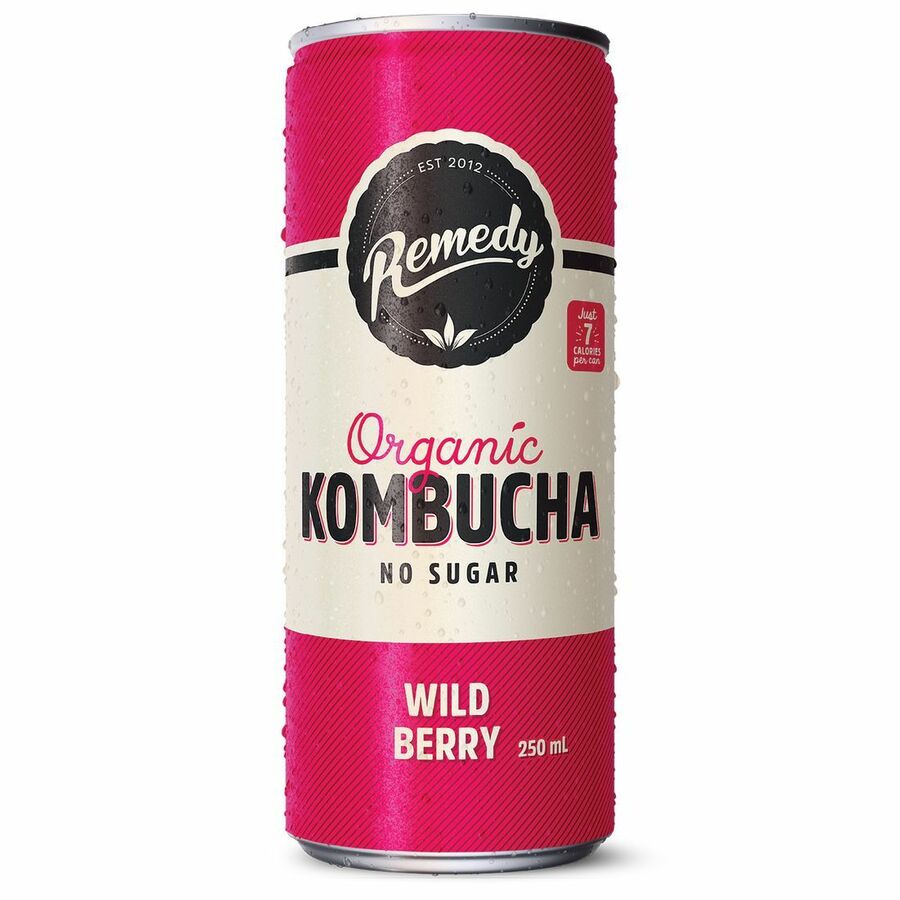 Remedy Kombucha Wild Berry