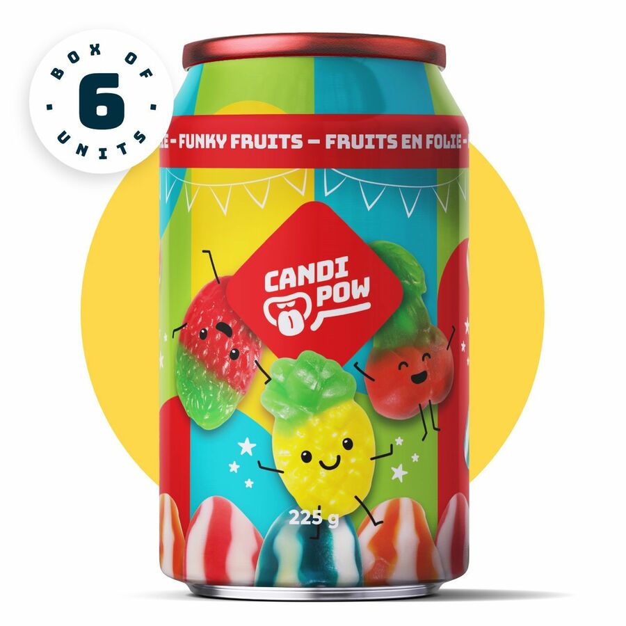 Candi Pow Funky Fruits