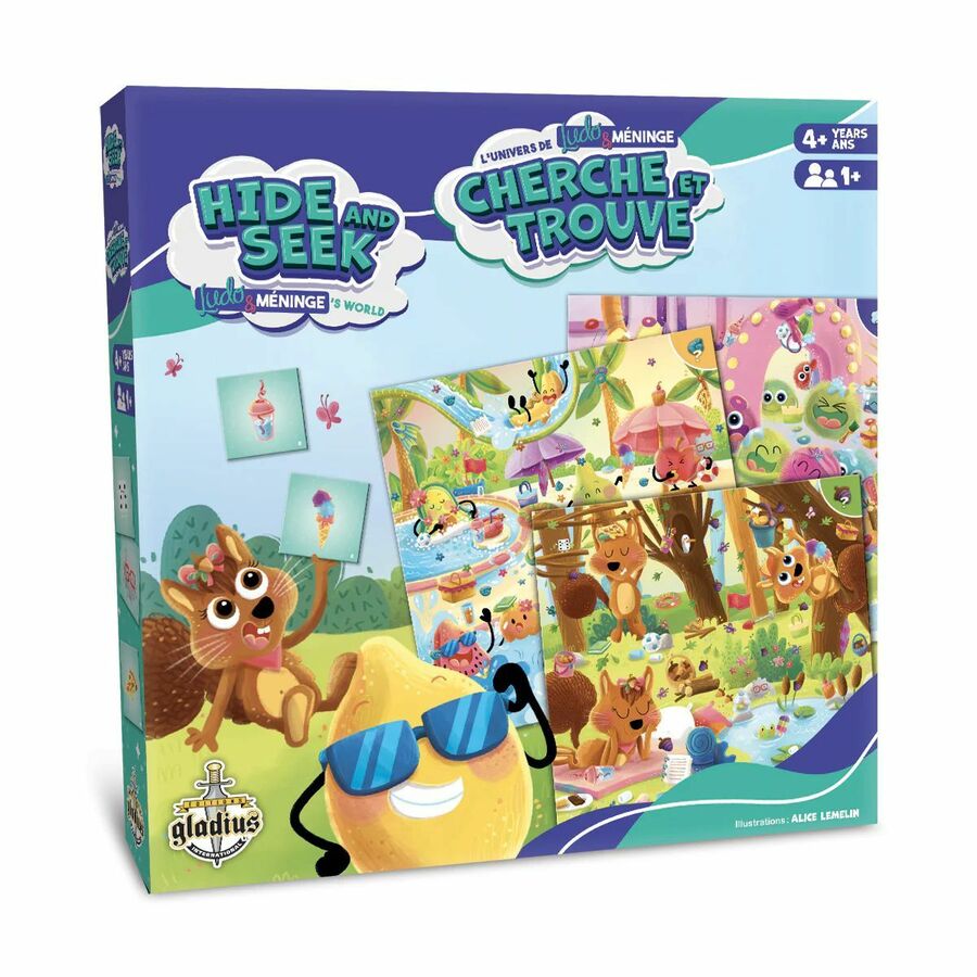 Editions Gladius Hide and Seek - Ludo & M&eacute;ninge's World