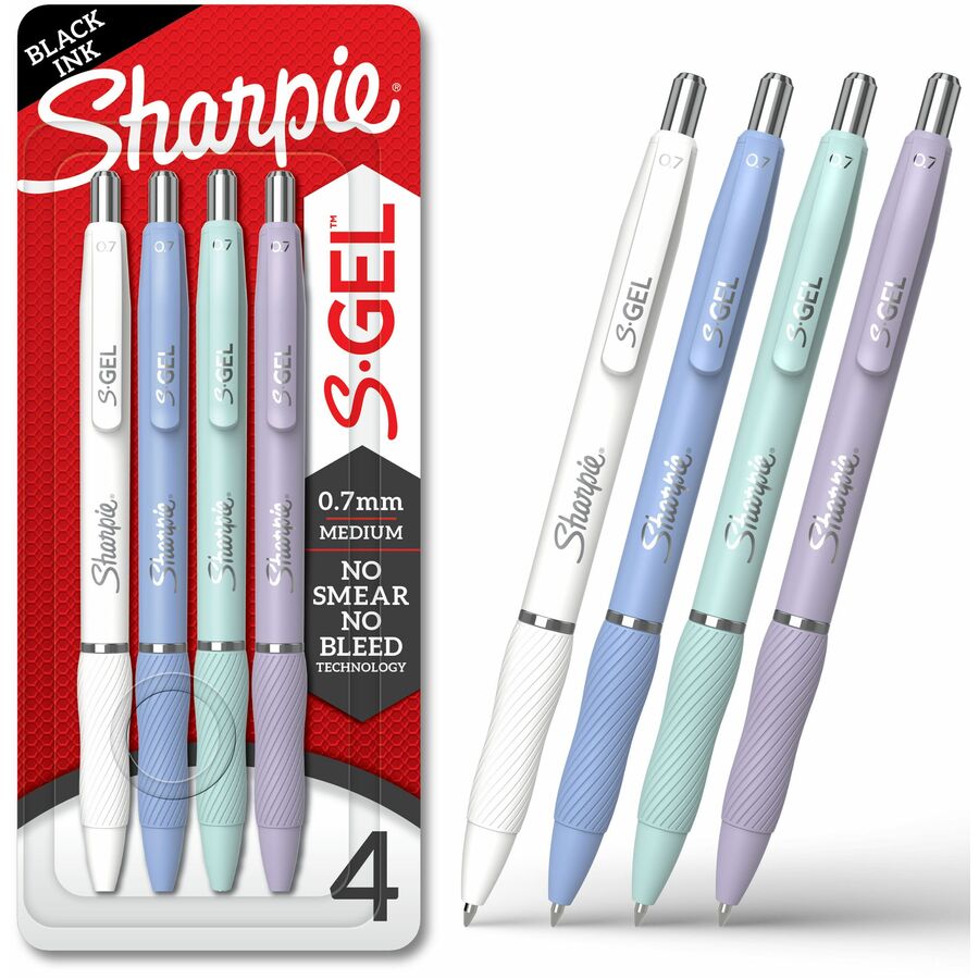 Sharpie S-Gel, Trending Colors, Medium Point (0.7mm)