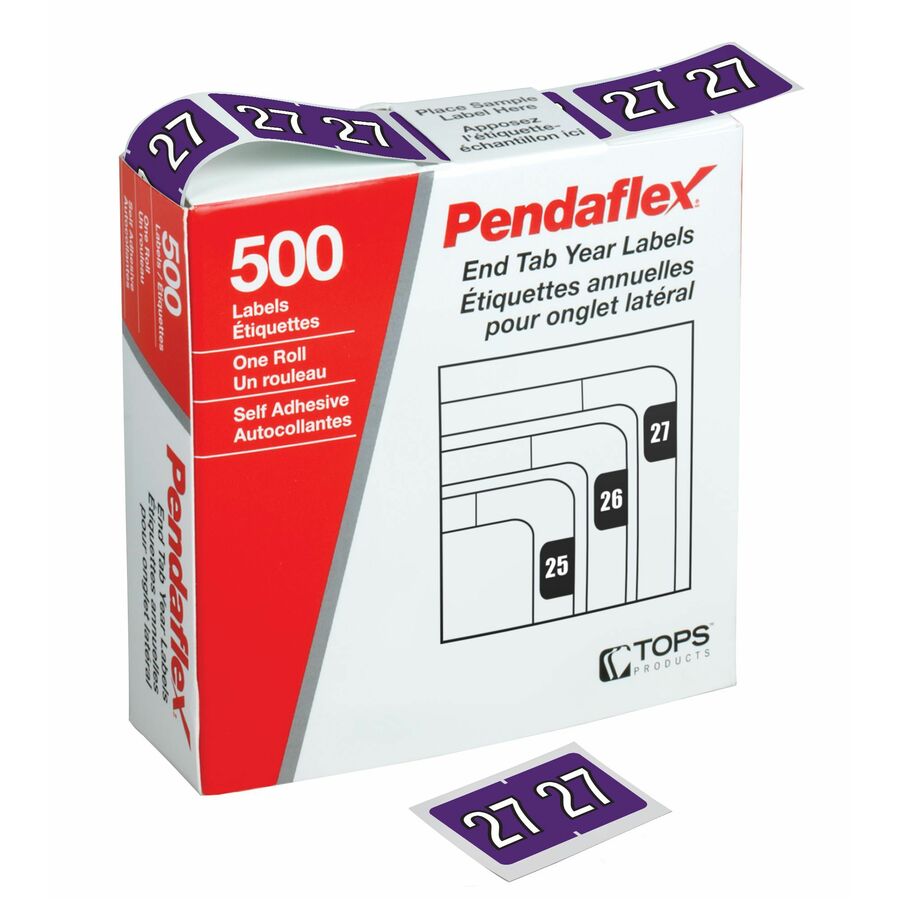 Pendaflex File Folder Label