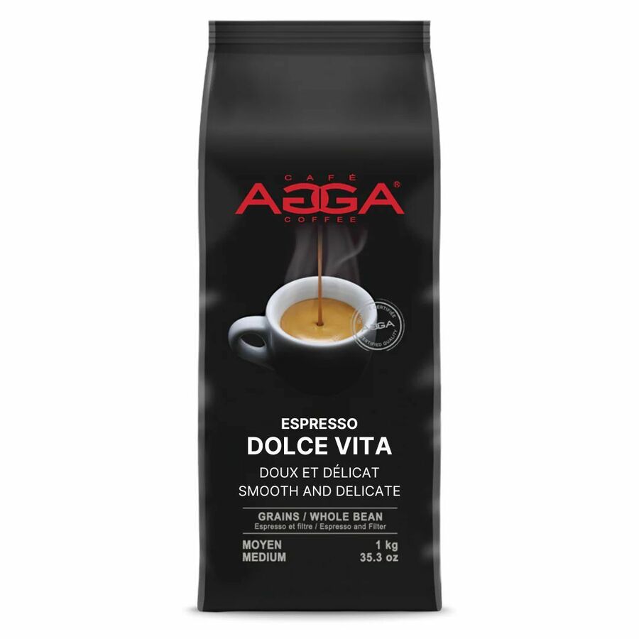 Agga Whole Bean Dolce Vita 1000 g - Beans