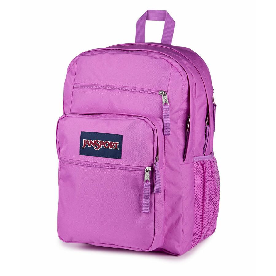 Jansport BIG STUDENT Carrying Case (Backpack) for 15" Notebook - Digital Fuschia