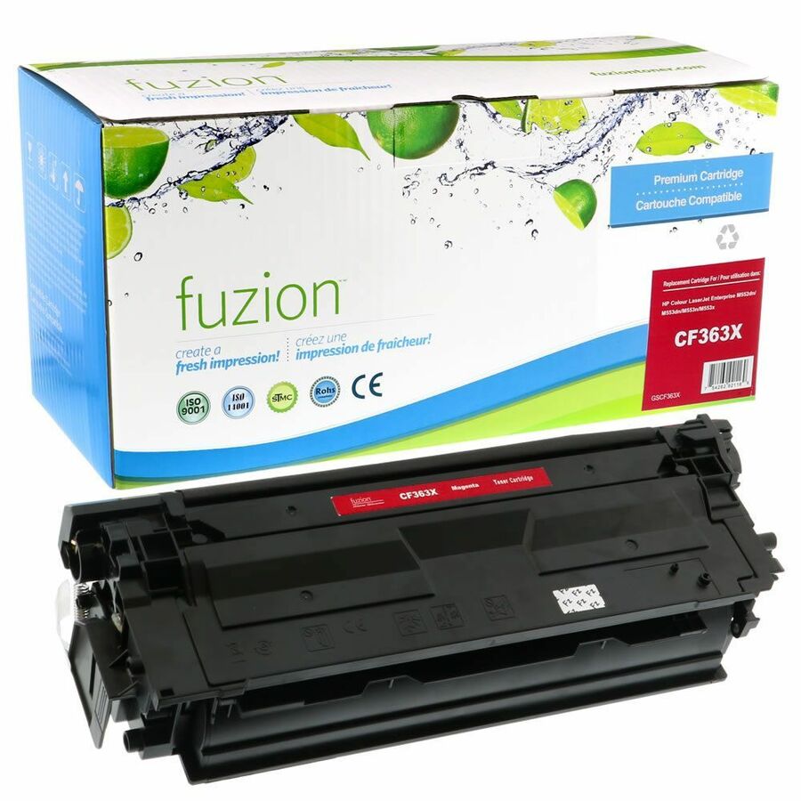 fuzion Remanufactured High Yield Laser Toner Cartridge - Alternative for HP CF363XA - Magenta - 1 Each