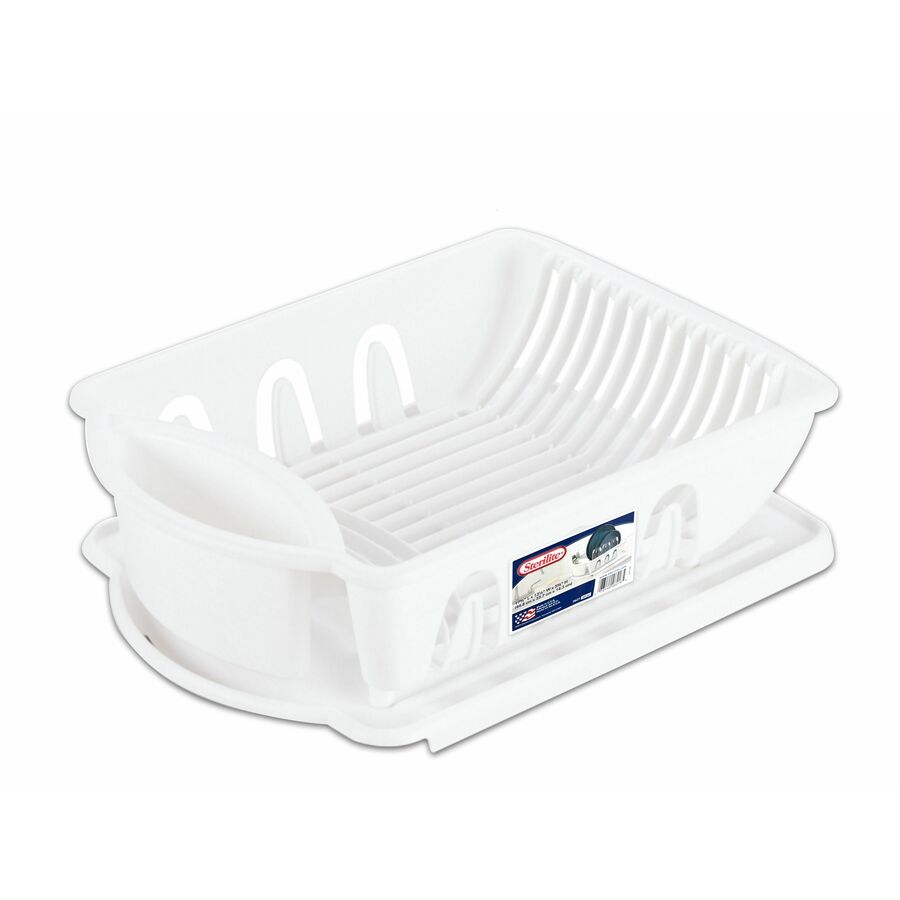 Sterilite Dish Rack Set