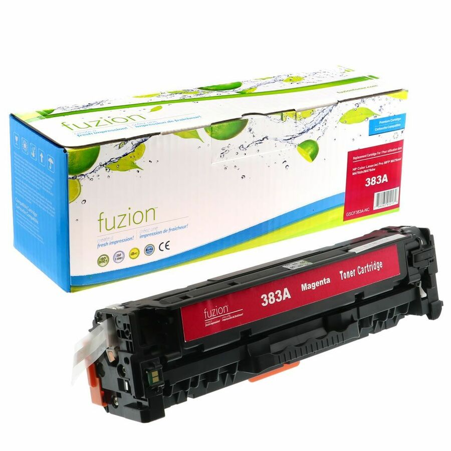 fuzion Laser Toner Cartridge - Alternative for HP CF383A - Magenta - 1 Each