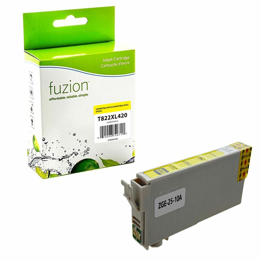 fuzion Epson T822XL420 Compatible Inkjet - Yellow