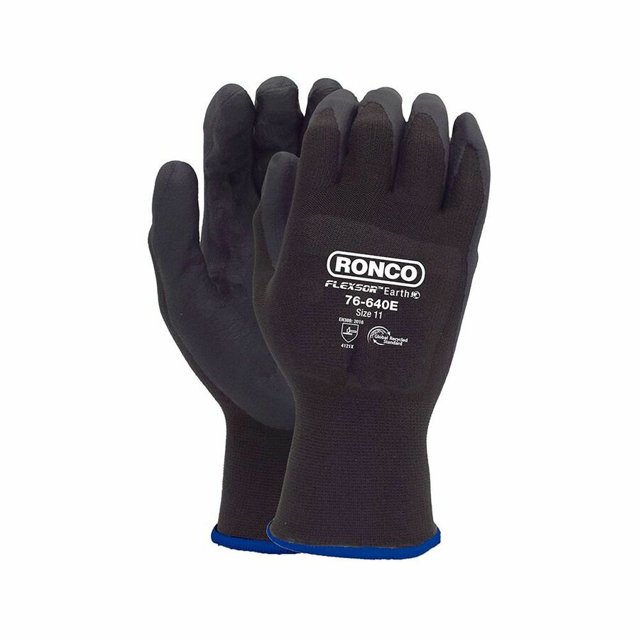 RONCO Flexsor Earth 76-640E Work Gloves