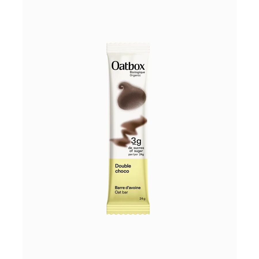 Barres d'avoine double choco