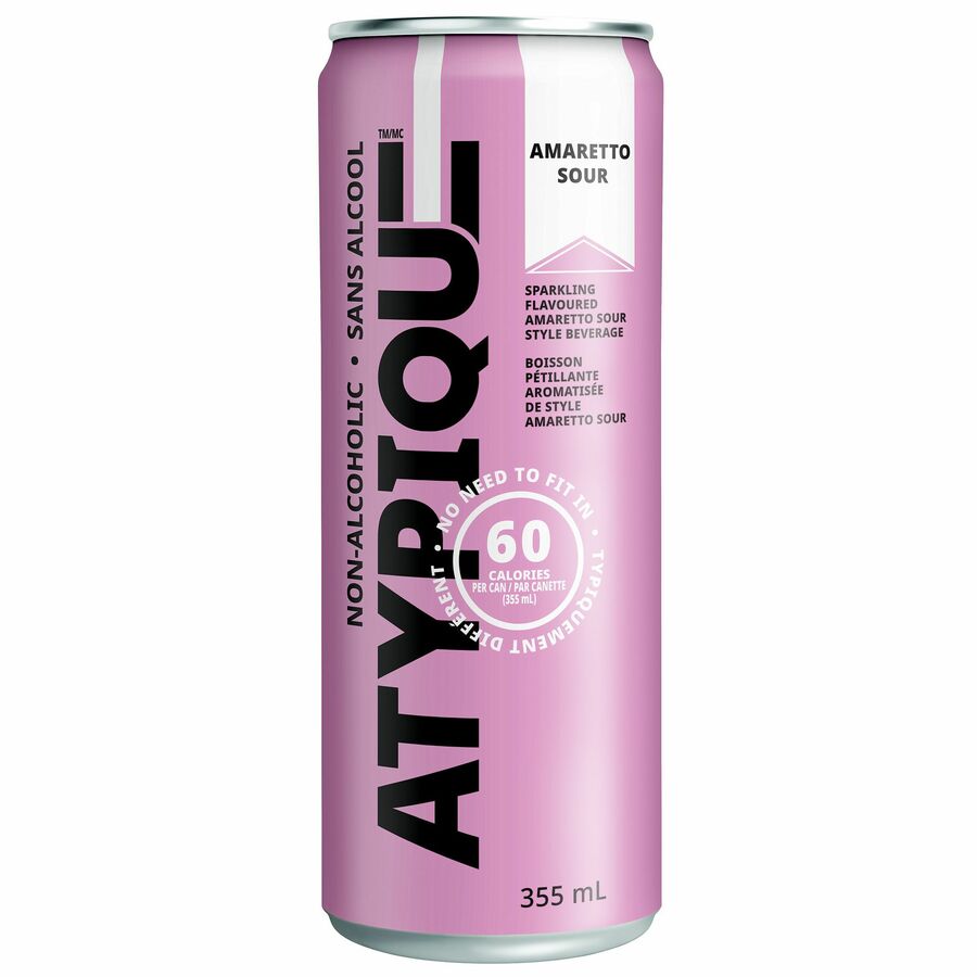 Boisson p&eacute;tillante amaretto sour