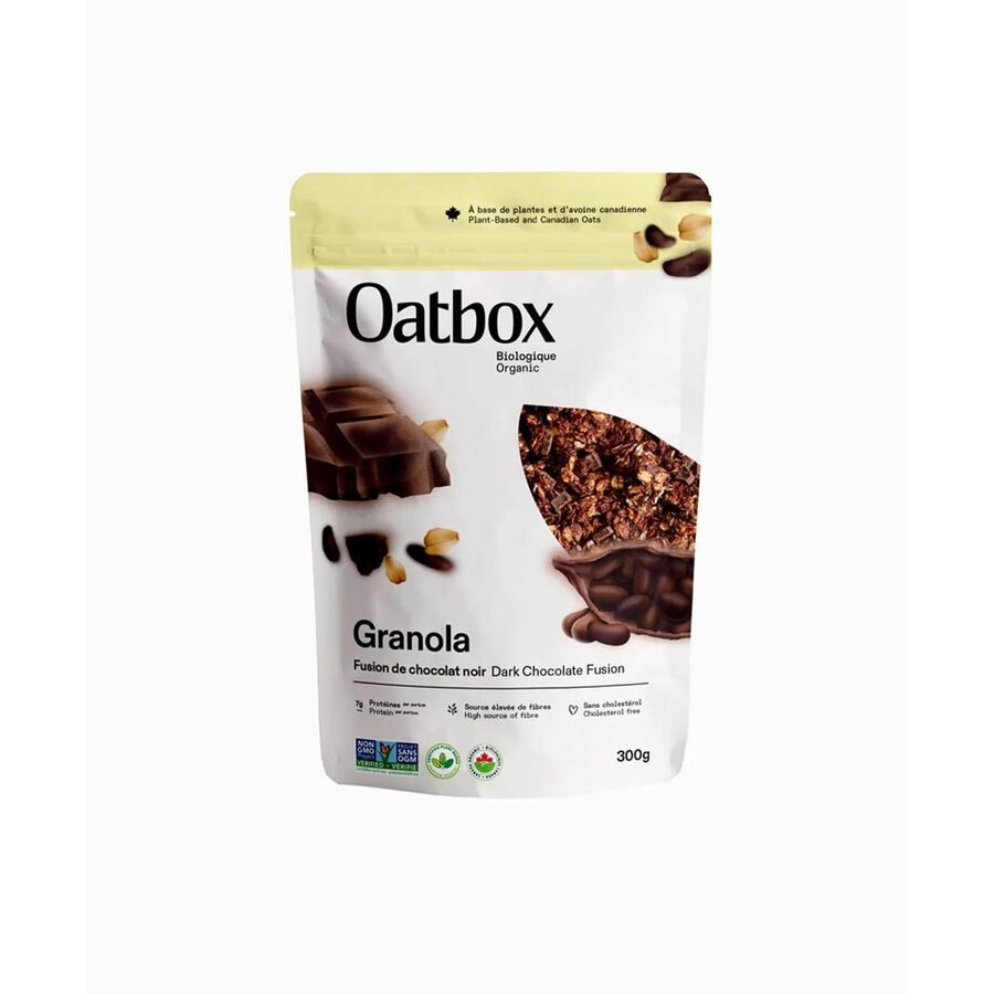 Oatbox Dark Chocolate Fusion Granola (300g)