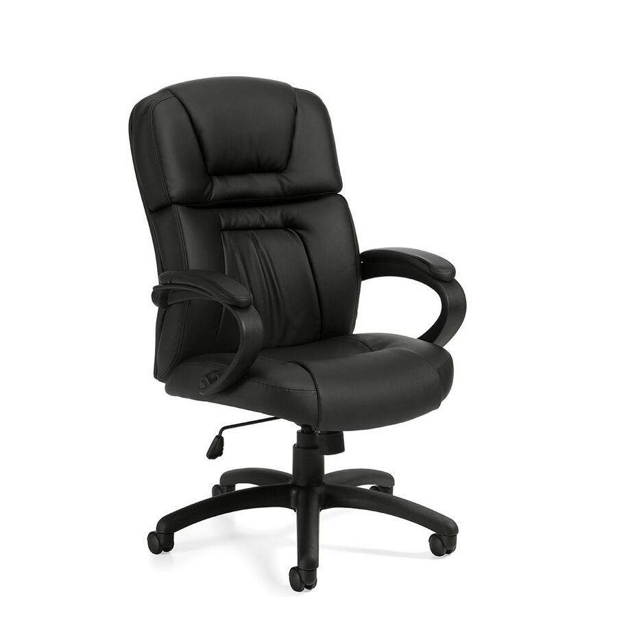 Offices To Go Pacific High Back Tilter Chair LuxPlus Black
