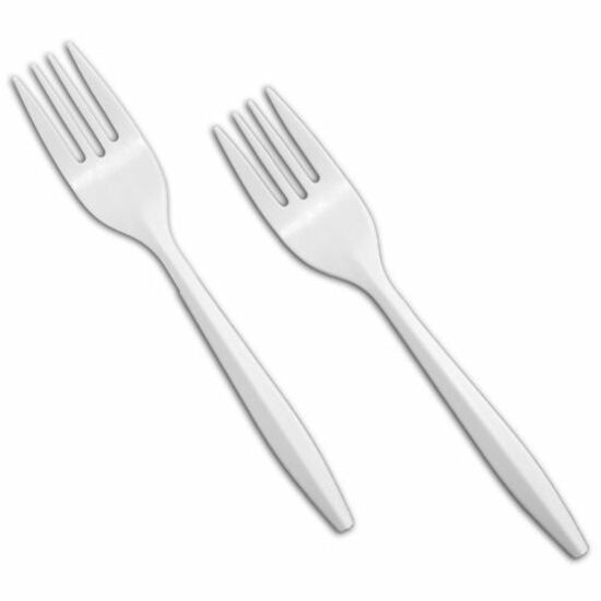 Dorfin Table Accents - Polypropylene Forks - 5.9"