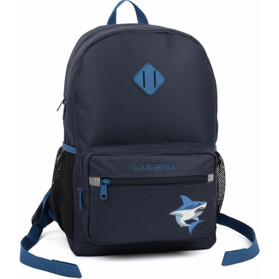 Louis Garneau - Étui de transport Shark (Sac à dos) École - Bleu