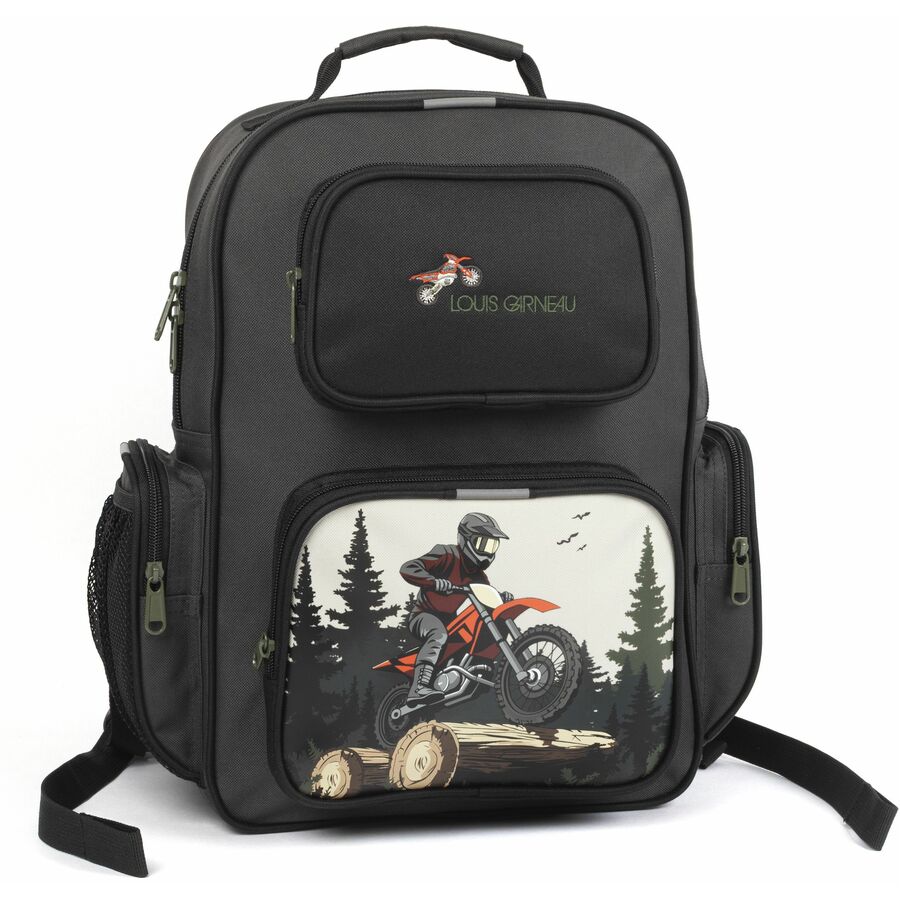 Louis Garneau Carrying Case (Backpack) School - Dark Gray