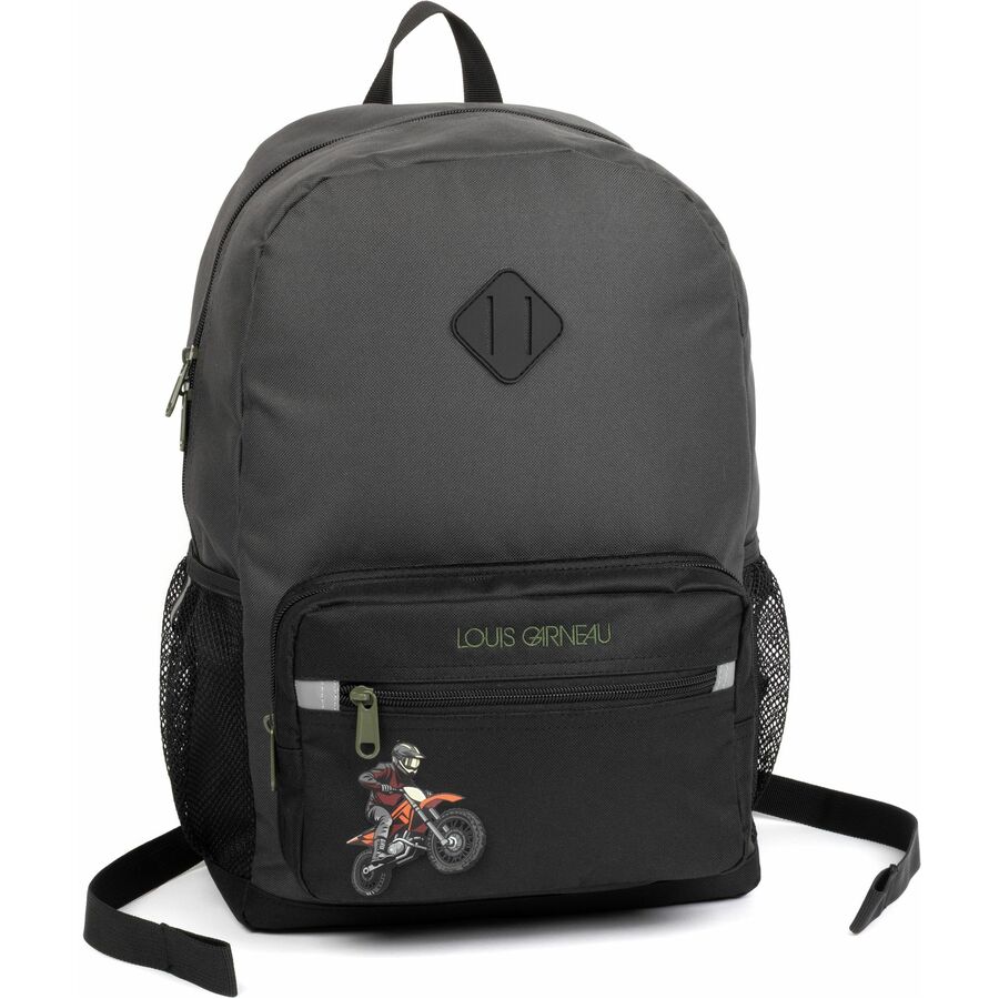 Louis Garneau Carrying Case (Backpack) School - Dark Gray